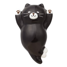 Nekochill MG-38953 Leisurely Cat Chopsticks Rest Kuru Size: Approx. W3 D5.5 H1.8