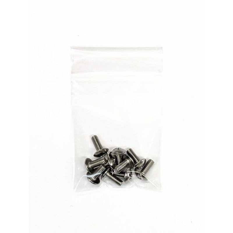 [M4x10] Stainless Steel Truss Head Machine Screws (10 pcs)
