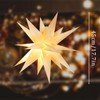 Luminous Star Christmas 3D, Christmas Star Illuminated LED, 45 cm