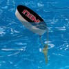 GRAPHICS & MORE Northern Illinois University Secondary Logo Floating Keychain