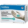 CareMates Latex Medical Exam Gloves, Powder Free, Extra Strong, 5