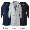 DudeRobe Men's Hooded Robe | As Seen on Shark Tank!