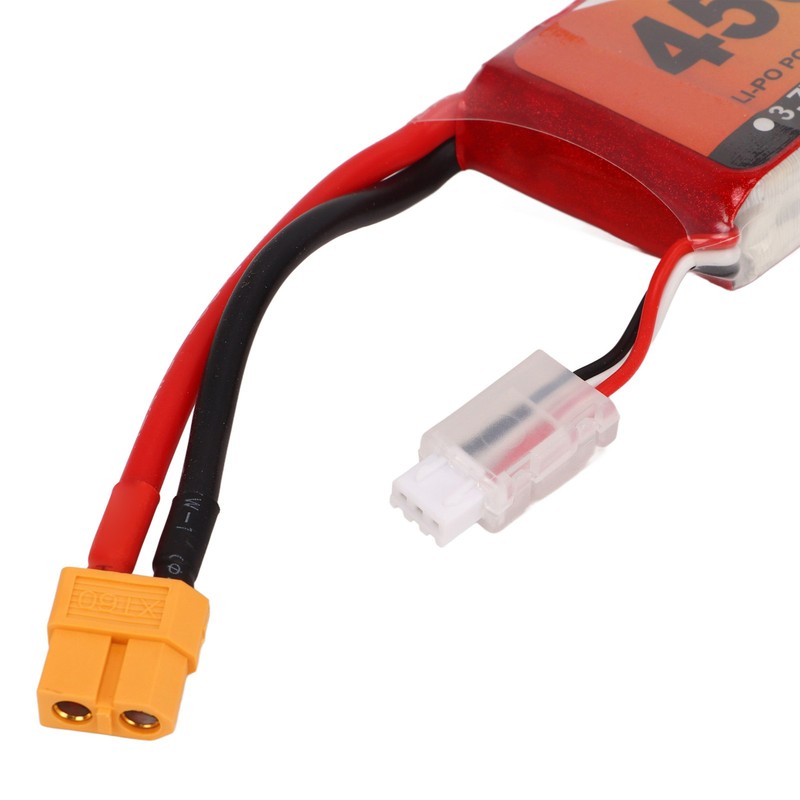 Lipo Battery 75C Discharge Rate 4500mAh Capacity 7.4V 2S Lipo