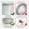 Tea Strainer Set of 2 - Rustproof Stainless Steel Tea
