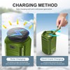 Camping Lantern 5000mAh Solar Hand Crank Telescopic LED Flashlight Portable