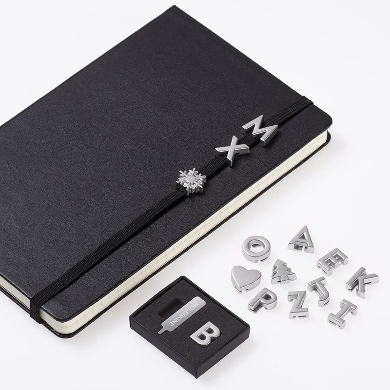 Moleskine Pin for Notebook or Planner Letter O, Letter Pin,