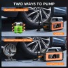 SZEVZO Jump Starter with Air Compressor, 10000A Car Battery Jumper