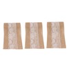 3 Rolls Jute Lace Ribbon Simple Elegant Jute Lace Ribbon
