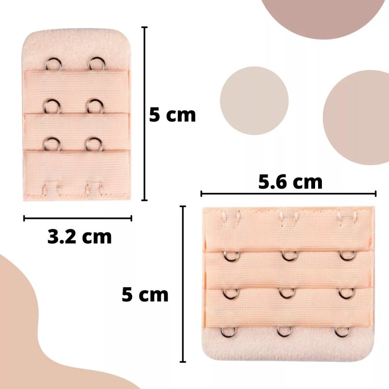 Veraly Extensor Sosten Brasier De 2 Y 3 Ganchos Set