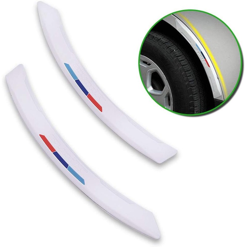 WARKLMA 2pcs Anti-Collision Patch Bumper Guard Strip Anti-Scratch Bumper Protector