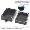Zulkit Junction Box ABS Plastic Dustproof Waterproof IP65 Universal Electrical