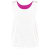 Augusta Sportswear Womens Mesh Reversible Pinnie XL Power Pink/White