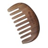 Orienex, High-quality Comb, Water Buffalo Horn, Crescent, Scalp Massaging, Anti-Static,