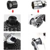oumuik Bicycle tool with crank puller, bottom bracket inner bracket