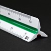 Scale Ruler 30 cm – Plastic Triangular Ruler – Scale