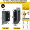 AECXM 201 Stainless Steel 2" x 4" (1 ½" x