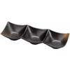 J-kitchens 876355 Serving Plate (Plate), 3-Piece Deep Condiment Plate, Baking,