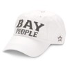 Pavilion - Bay People - White Adjustable Baseball Hat Cap