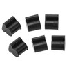 Horn Piston Rubber Pad, 7Pcs Noise Resistant Rotary Valve Horn