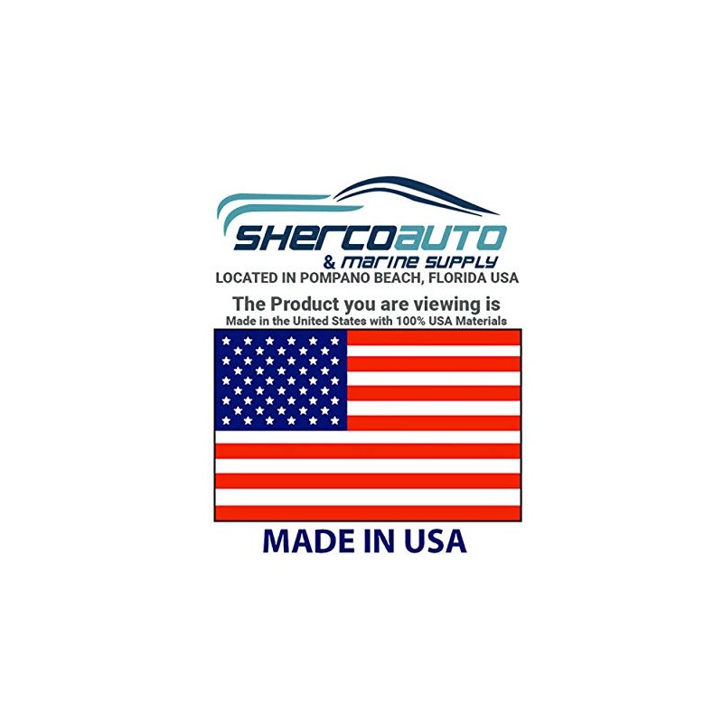 (100) Non-Insulated 12-10 AWG Gauge Flag Quick Disconnect Connector 1/4"