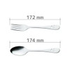 Katori Shoji 555183 Nico Cutlery Set, 4-Piece Set, Stainless Steel,