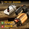 CSNDICE Flashlights High Lumens Rechargeable,Handheld Rechargeable Spotlight,IP65 Rechargeable Flashlights,Spotlight Flashlight