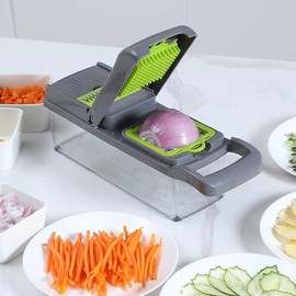 Multifunctional 15 In 1 Vegetable Chopper Onion Cutter Potato Peeler Kitchen Fruits Slicer Vegetable Cutter