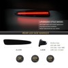 D-Lumina LED Side Marker Lights Smoked Lens for Chevy Corvette
