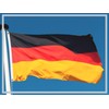 ARICONA FLAGS Germany flag - German flag 2x3ft with brass