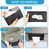 2 Pcs Car Tissue Mask Holder Sun Visor Car Napkin