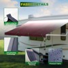 ILVGOLF Universal RV Awning Fabric Replacement, Replacement RV Awnings for