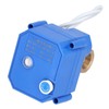 Motorized Ball Valve Brass Straight Pipe Pressure Device with Switch