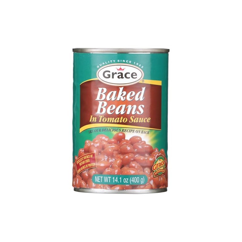 Grace Baked Beans 14oz - 2 Pack Canned Baked Beans