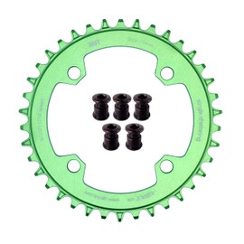 Jgbike ラウンドオーバルチェーンリング 104mm BCD chainring 30T 32T 34T 36T 38T 8 9 10 11 12スピード MTB XCトレイルe-バイクファットバイクマウンテンバイク用ナローワイドシングルチェーンリング