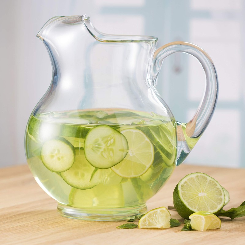 Libbey Acapulco Glass Pitcher Set, 89-ounce, Set of 2