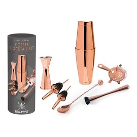 8 Piece Cocktail Kit - COPPER