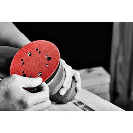 Diablo Hook and Lock ROS Sanding Discs for Wood, Metal and Plastics - 5", 120 Grit, Medium, Ceramic Blend, 50-Pack - DCD050120H50G