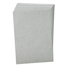 folia 950480 - Elefantenhaut, Urkundenpapier, 50 Blatt, 110 g/qm, DIN A4, hellgrau - elegantes Papier für Urkunden und Speisekarten