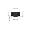 QWORK Plastic Bed Slat Caps, 50Pcs Side and Center Bed