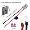 2 Pcs 600V 50Amp Battery Cables Quick Connectors,10 Guage 1.15