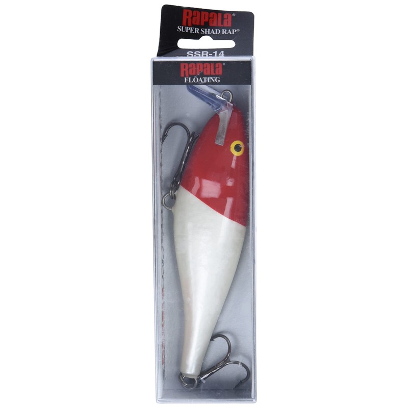 Rapala Super Shad Rap Lure with Two No. 3/0 Hooks,