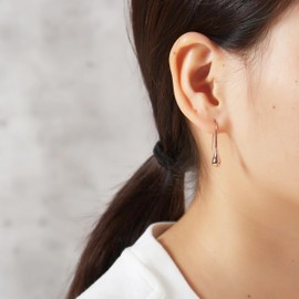 Philip Jones Rose Gold Plated Teardrop Earrings