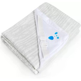 Springspirit Bamboo Waterproof 3" Memory Foam Mattress Topper Cover Only Protector Queen