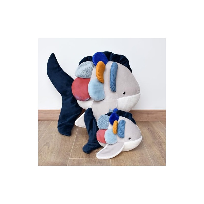 Histoire d'ours Rainbow Fish Plush Toy 30cm