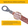 Braided Ground Straps Copper Automotive Grounding Wire Connection 1/4" Flat