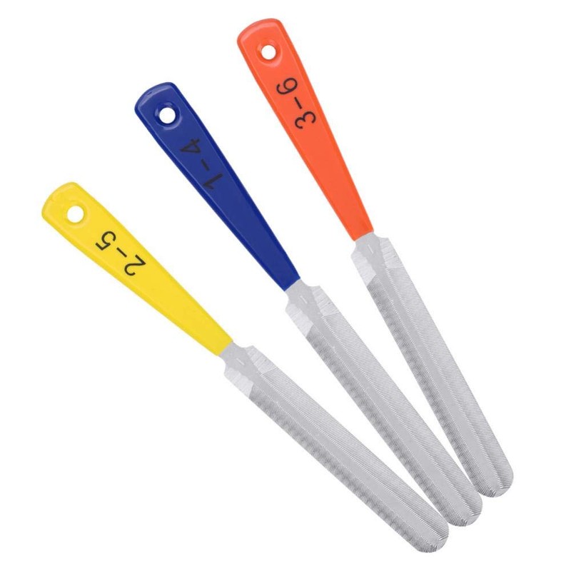 Ukulele Nut Files, 3 Pieces Nut File Puller Guitar Repair