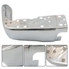 labwork Chrome Steel Rear Driver Side Bumper End Replacement for