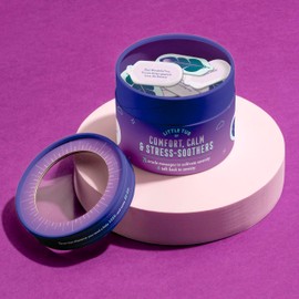 Knock Knock Little Tub of Comfort, Calm & Stress-Soothers: 75 Oracle Messages to Cultivate Serenity & Talk Back to Anxiety