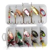 Spinner Fishing Lures Artificial Fishing Baits Fishing Baits with Hooks