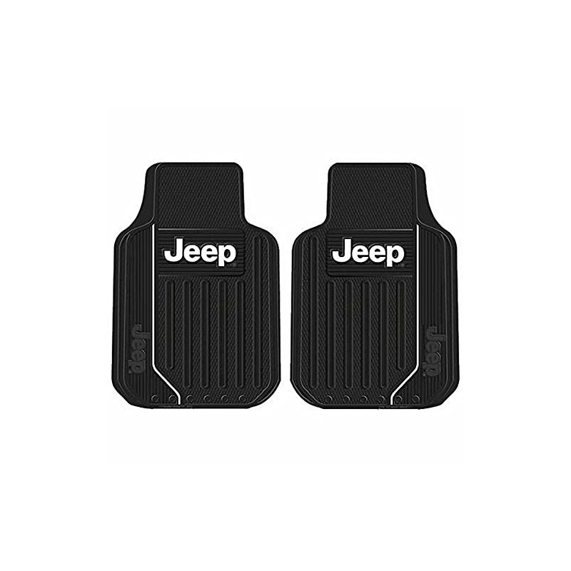Plasticolor 001469R01 Jeep Black Universal Floor Mat